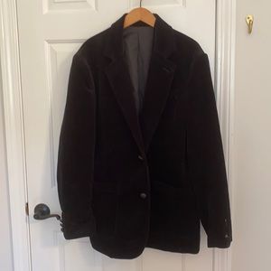 Eddie Bauer Corday blazer with leather buttons